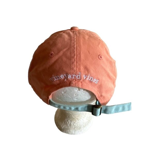 Vineyard Vines Orange Hat Cap Adjustable - Picture 4 of 6
